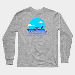 Speed Boat (2) Long Sleeve T-Shirt